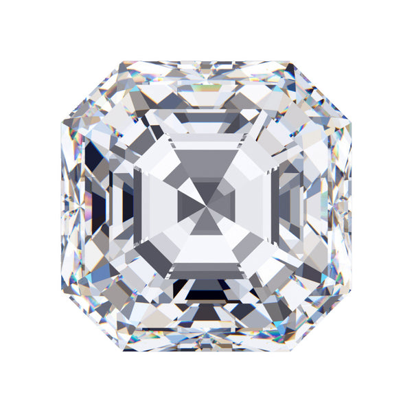 Lab-Grown Loose Asscher Cut Diamond